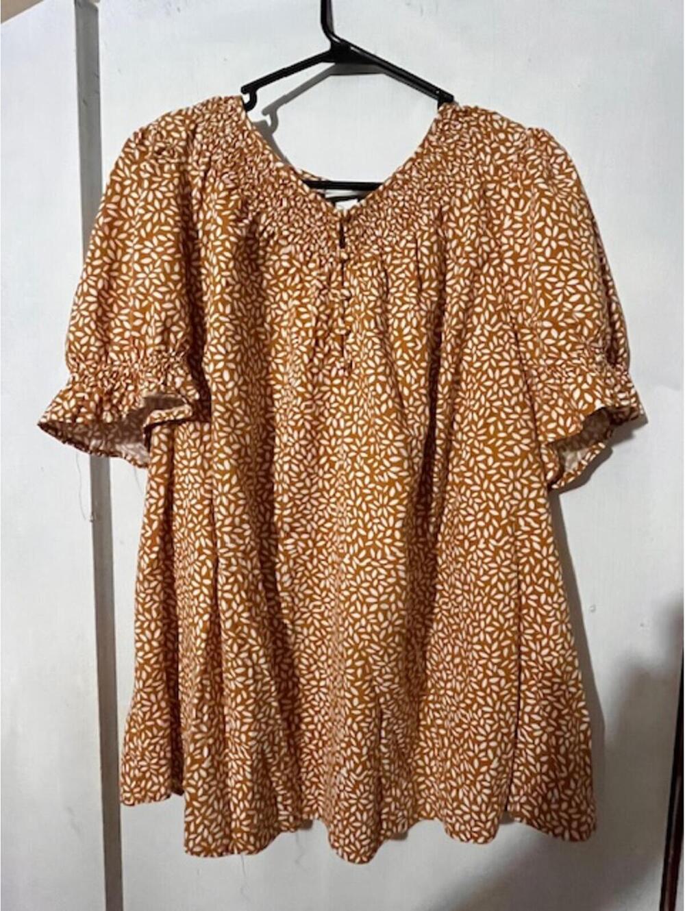 Ava & Viv Women's Plus Size XXL Patterned Blouse